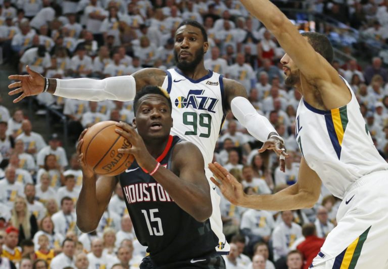 Clint Capela, Jae Crowder, Rudy Gobert