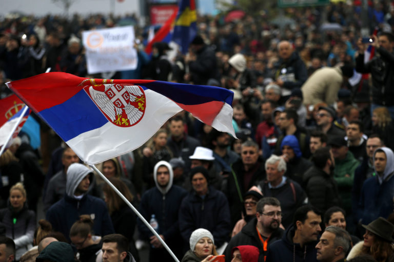 Aleksandar Vučič, protesty