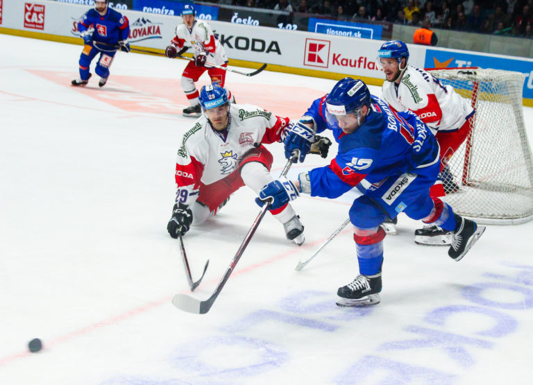 HOKEJ: Slovensko - Česko