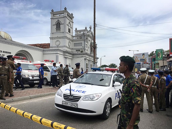 Srí Lanka, útok