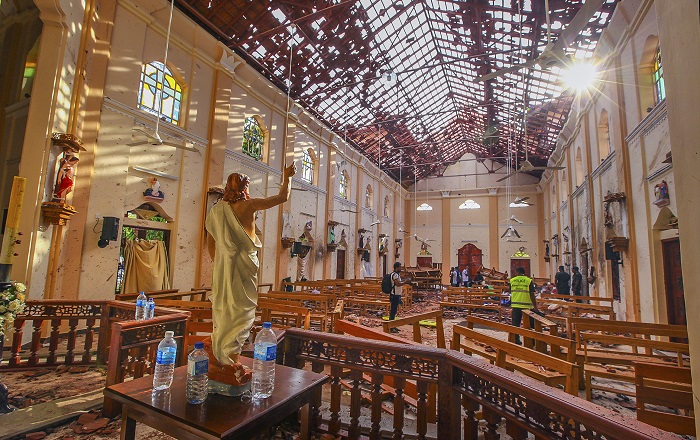 Srí Lanka, útok