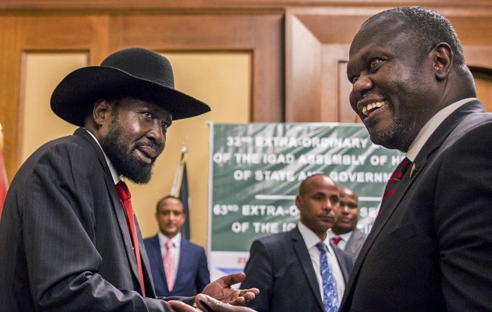 Salva Kiir, Riek Machar