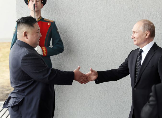 Summit Kim Čong-un - Vladimir Putin