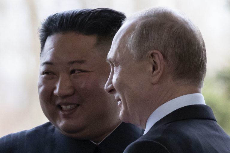 Summit Kim Čong-un - Vladimir Putin