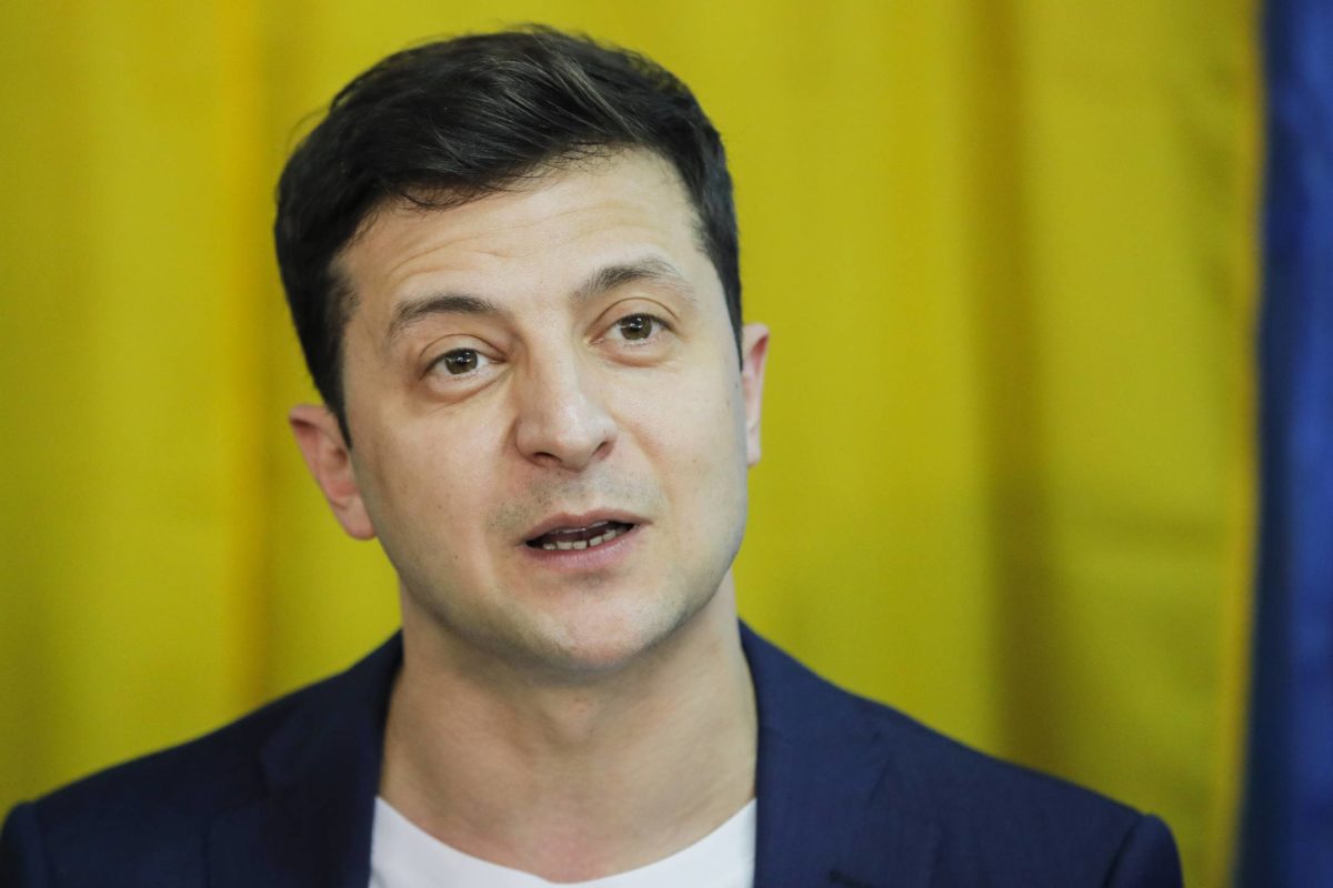 Volodymyr Zelenskyj.