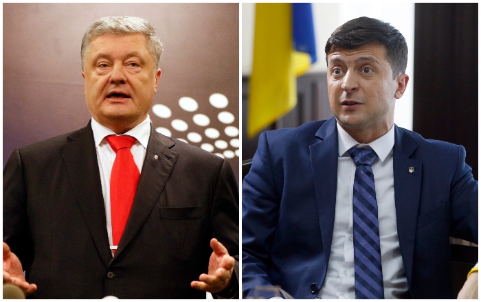 Petro Porošenko, Volodymyr Zelenskyj