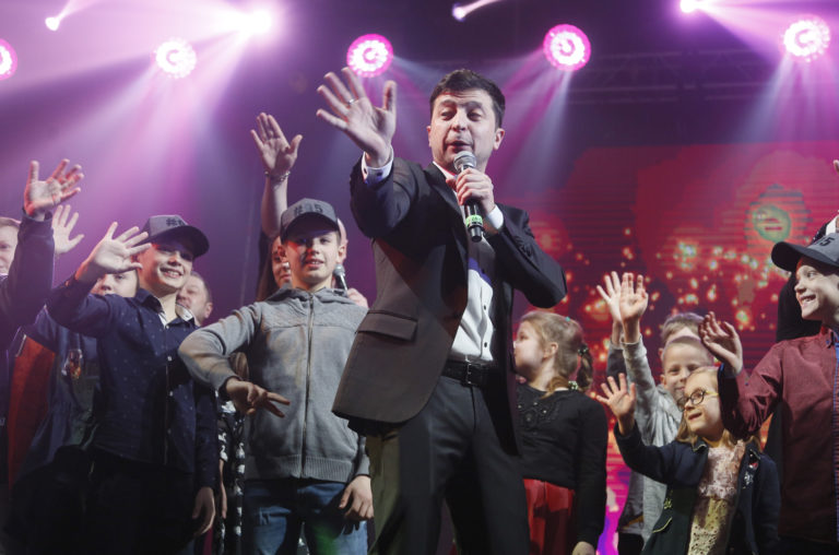 Ukrajina, prezidentské voľby, Volodymyr Zelenskiy