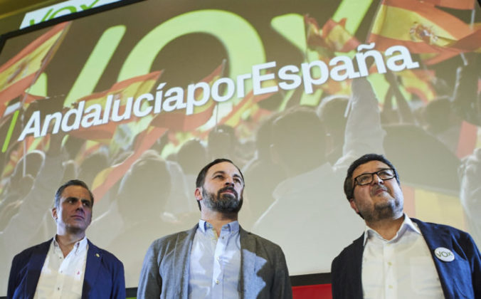 krajne pravicová strana Vox, Španielsko