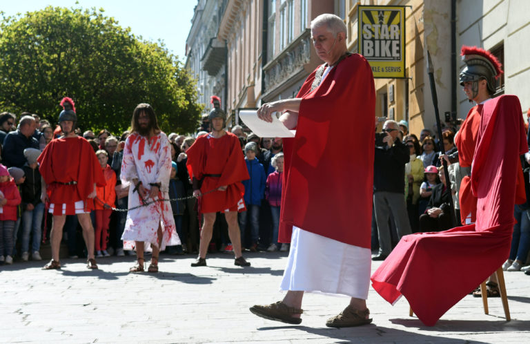 Živá krížová cesta v Prešove