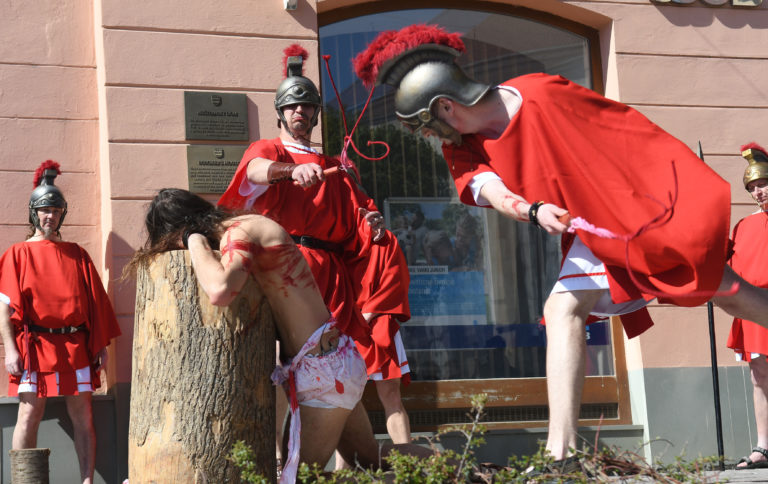 Živá krížová cesta v Prešove