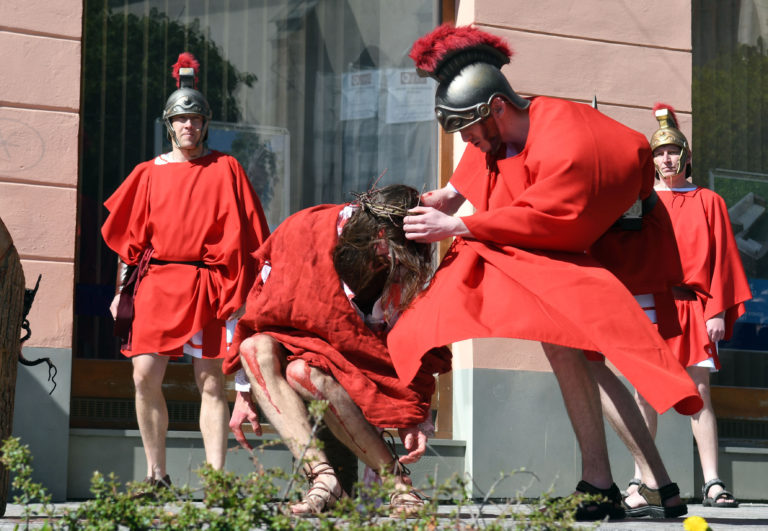 Živá krížová cesta v Prešove