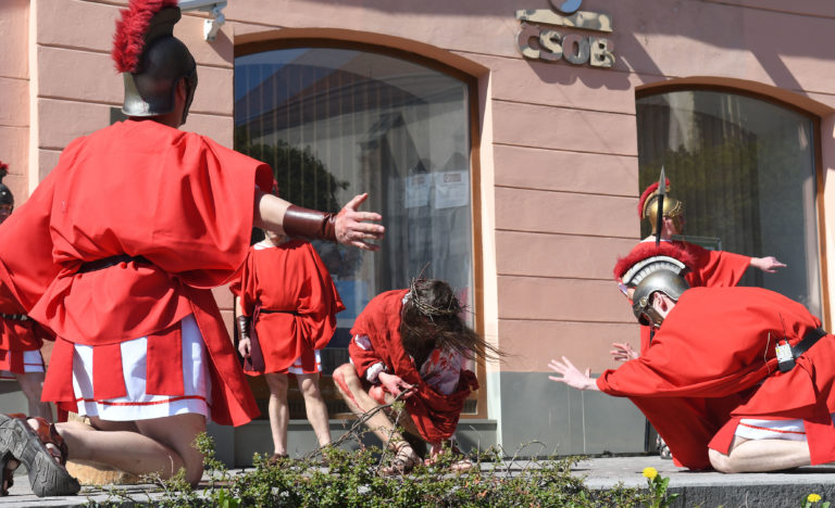 Živá krížová cesta v Prešove