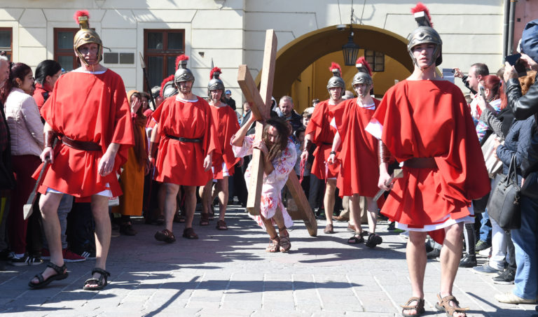 Živá krížová cesta v Prešove