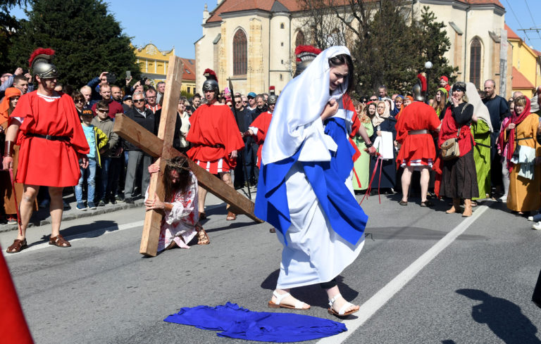 Živá krížová cesta v Prešove
