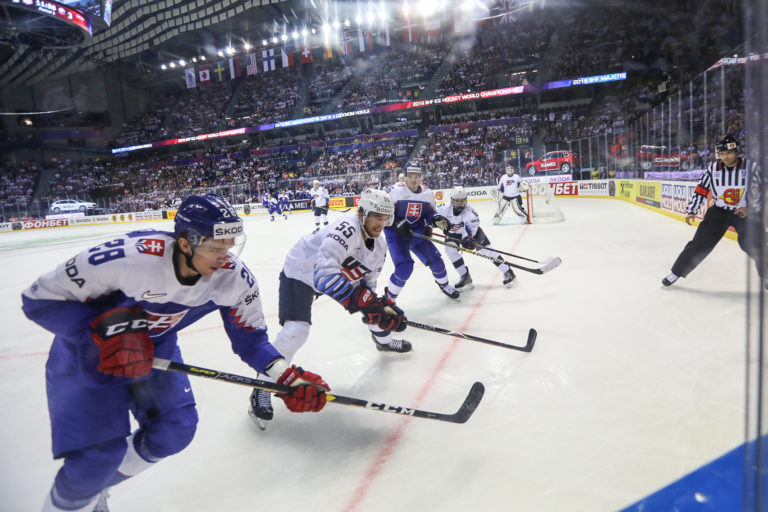 MS v hokeji 2019: Slovensko - USA