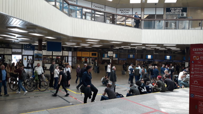 Hlavná vlaková stanica v Bratislave