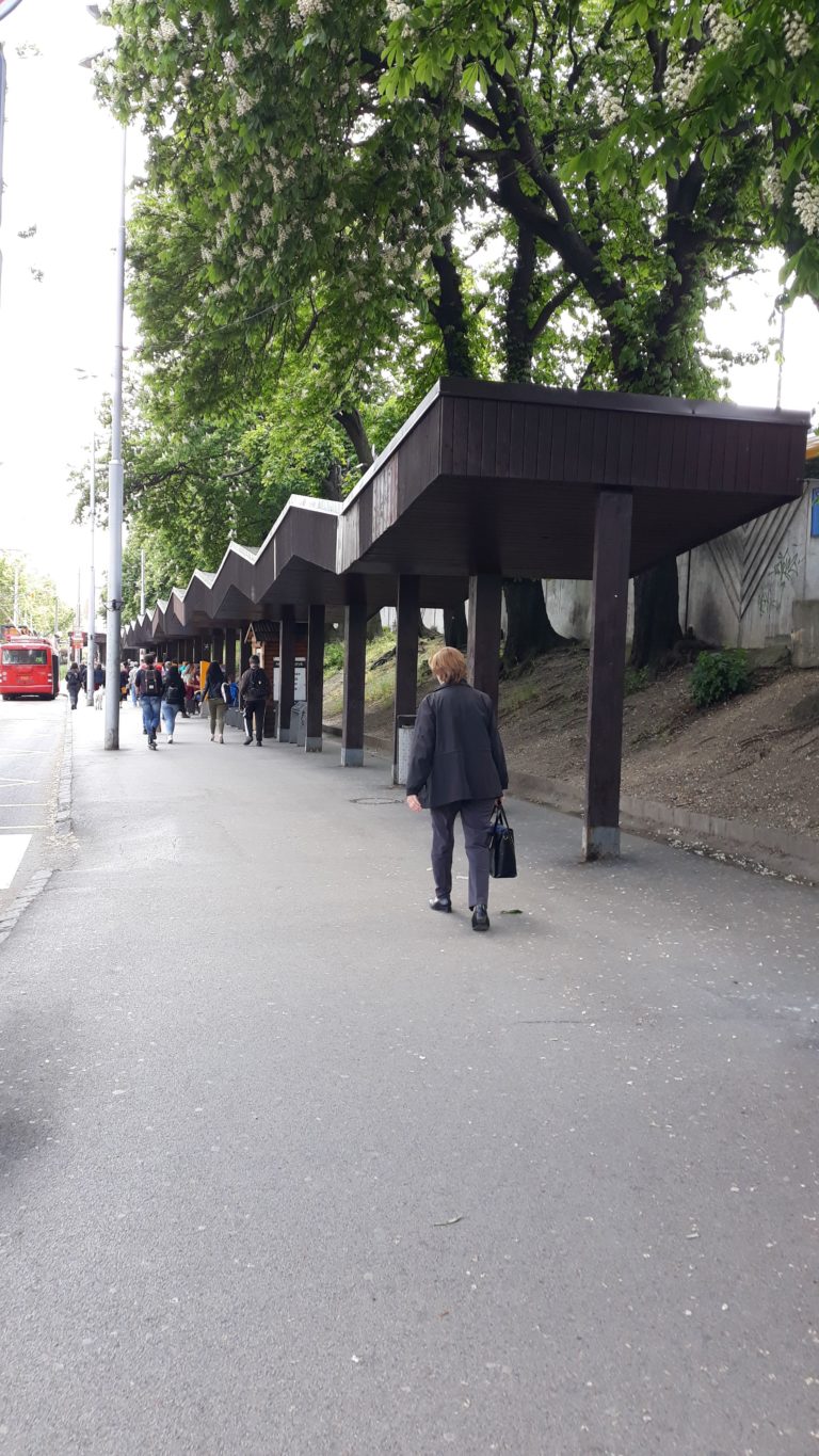 Zastávka MHD pri Hlavnej stanici