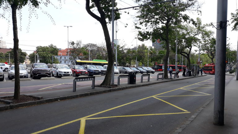 Zastávka MHD pri Hlavnej stanici