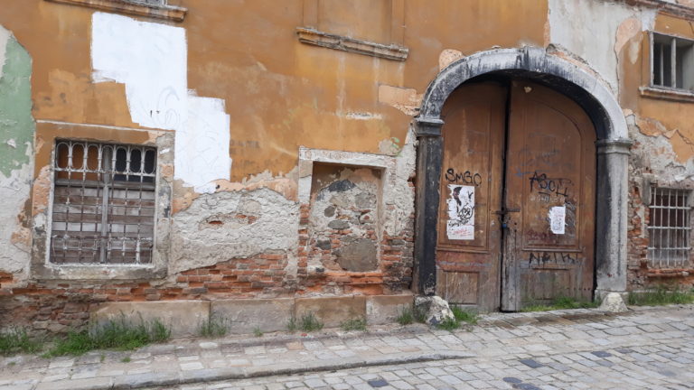 Ruiny Esterházyho palácu