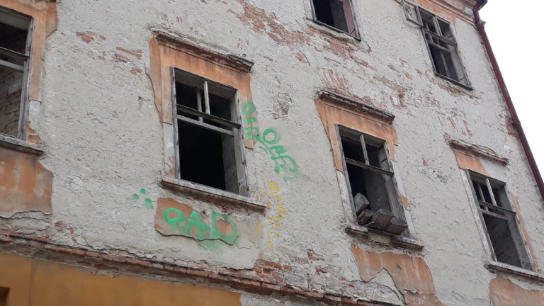 Ruiny Esterházyho palácu