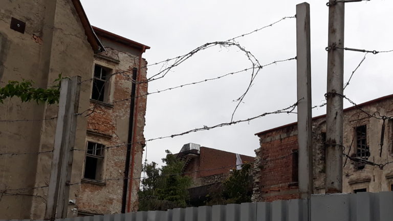 Ruiny Esterházyho palácu