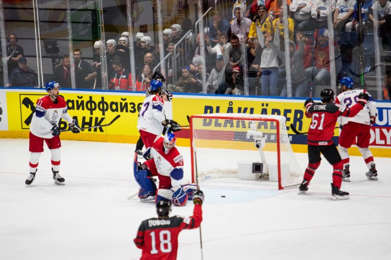MS v hokeji 2019 (semifinále): Kanada - Česko