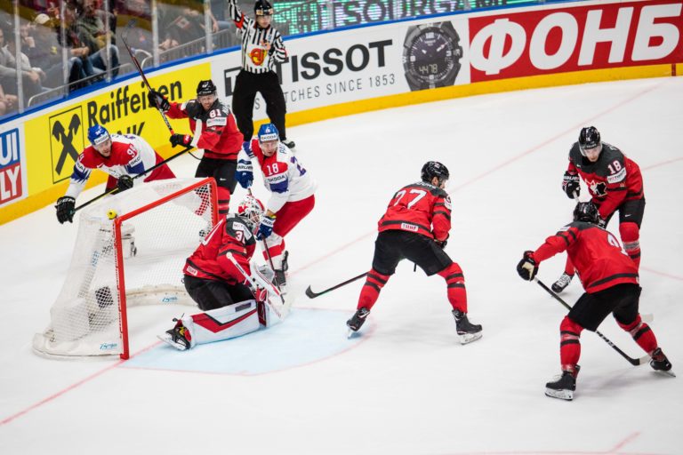 MS v hokeji 2019 (semifinále): Kanada - Česko