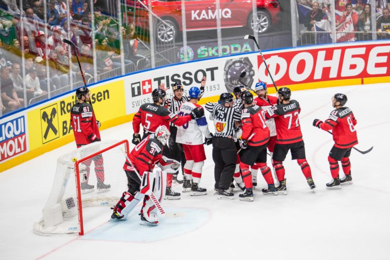 MS v hokeji 2019 (semifinále): Kanada - Česko