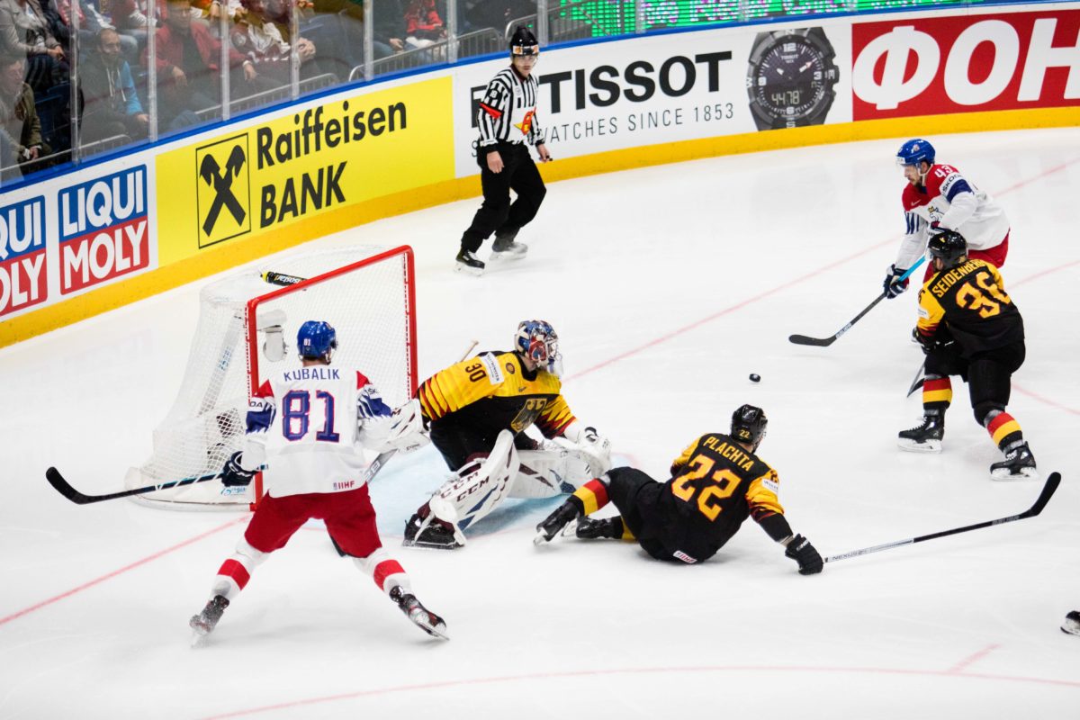 MS v hokeji 2019 (štvrťfinále): Česko - Nemecko