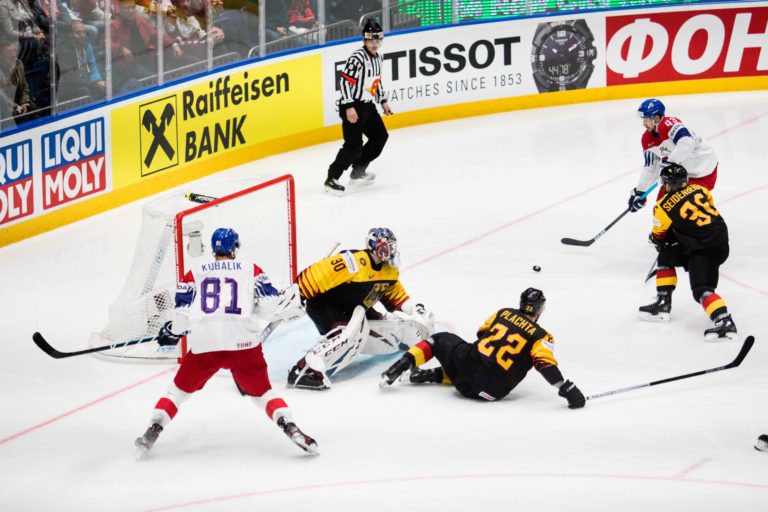 MS v hokeji 2019 (štvrťfinále): Česko - Nemecko