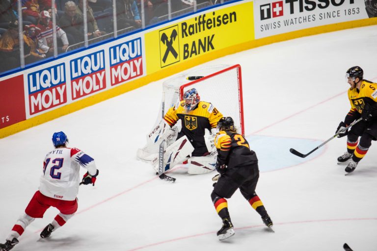 MS v hokeji 2019 (štvrťfinále): Česko - Nemecko