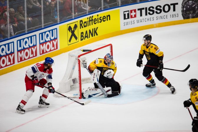 MS v hokeji 2019 (štvrťfinále): Česko - Nemecko