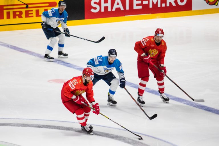 MS v hokeji 2019 (semifinále): Rusko - Fínsko