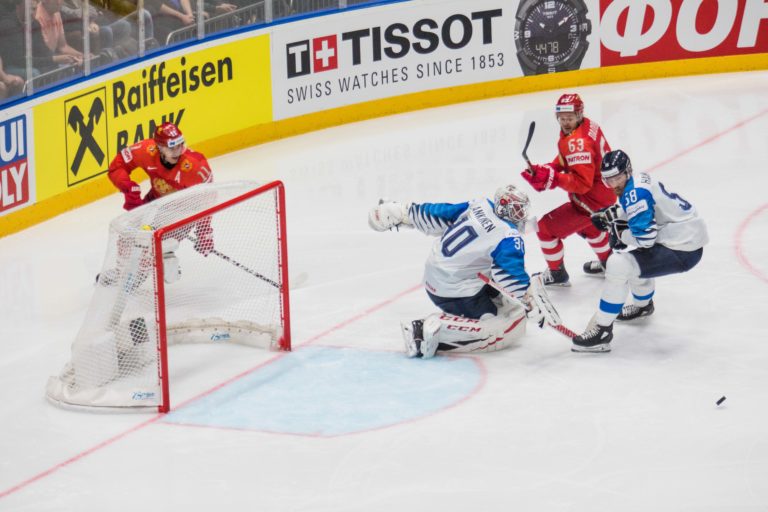 MS v hokeji 2019 (semifinále): Rusko - Fínsko