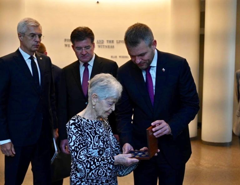 Peter Pellegrini, návšteva USA, múzeum holokaustu