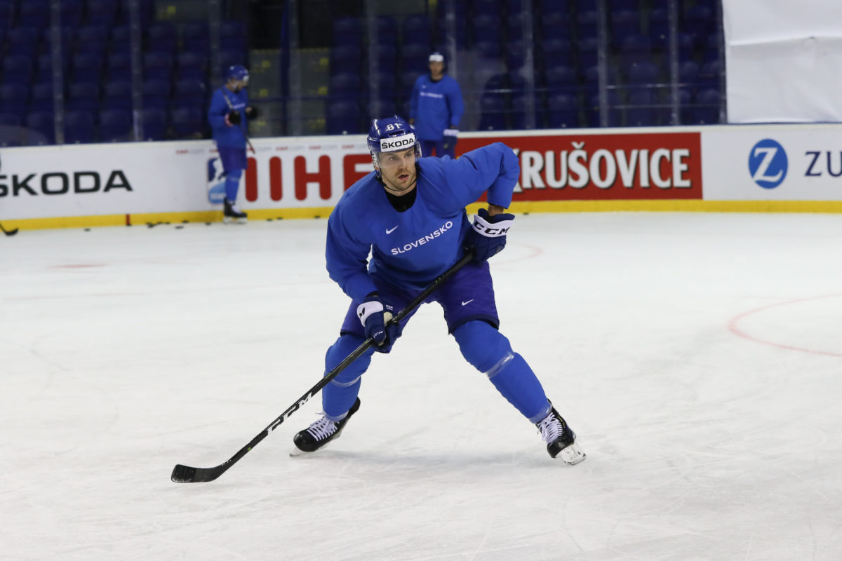 HOKEJ MS: Tréning slovenskej reprezentácie