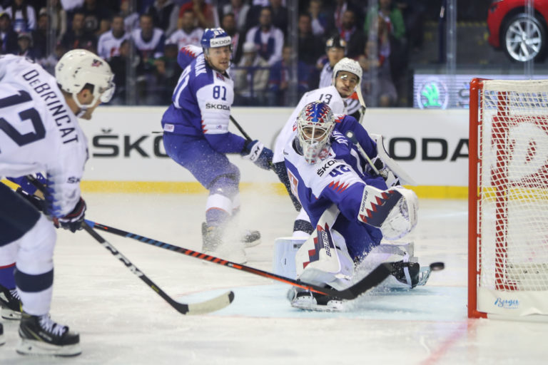 MS v hokeji 2019: Slovensko - USA