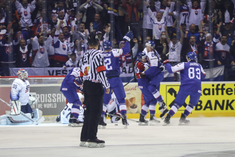 MS v hokeji 2019: Slovensko - USA