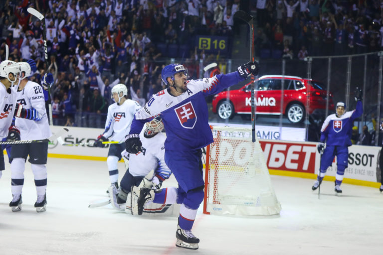 MS v hokeji 2019: Slovensko - USA