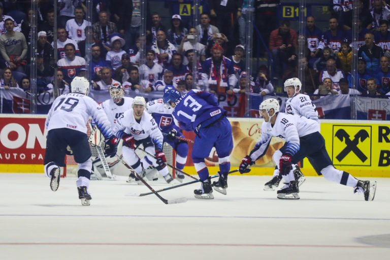 MS v hokeji 2019: Slovensko - USA