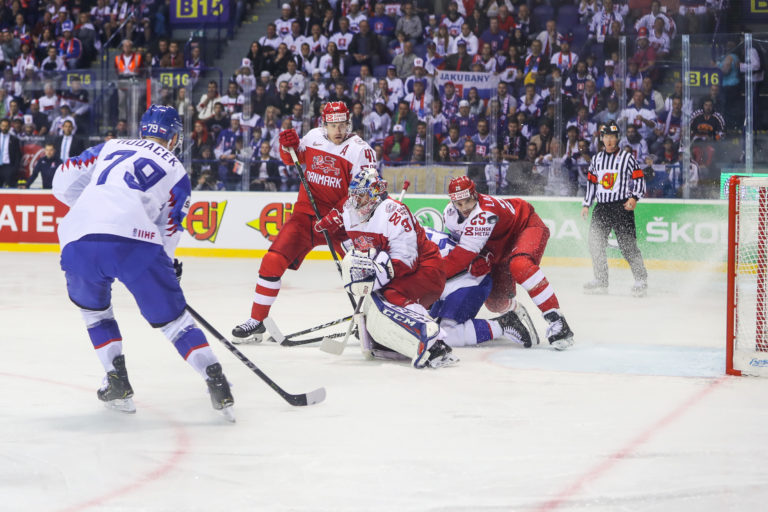 MS v hokeji 2019: Slovensko - Dánsko