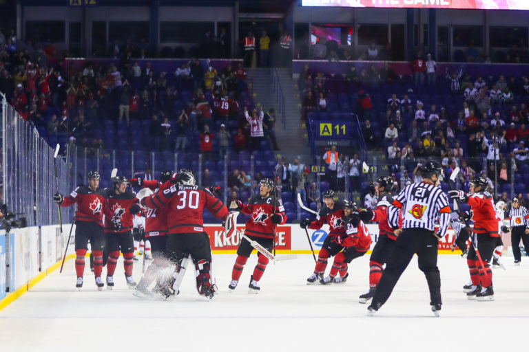 MS v hokeji 2019 (štvrťfinále): Kanada - Švajčiarsko