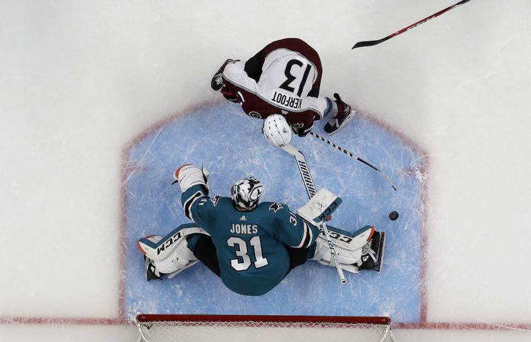 Alexander Kerfoot, Martin Jones, play-off NHL