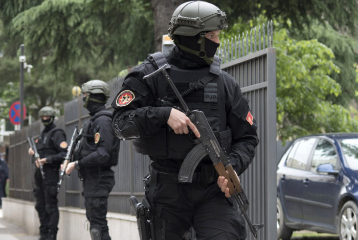Čierna Hora, polícia