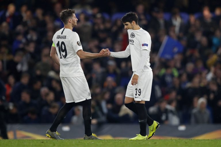 David Abrahám, Goncalo Paciencia, Eintracht Frankfurt