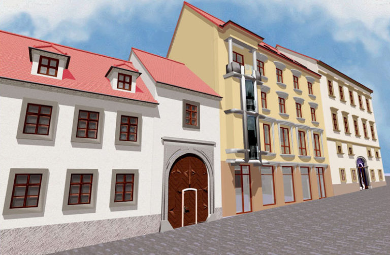 Vizualizácia Esterházyho palácu