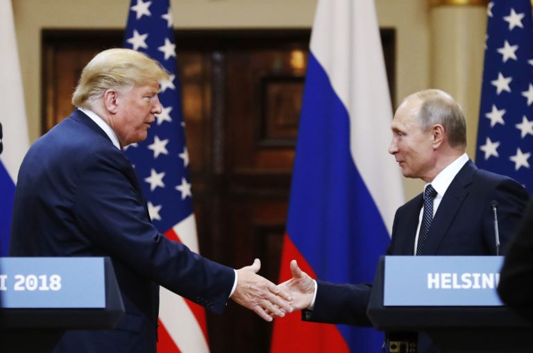 Donald Trump, Vladimir Putin
