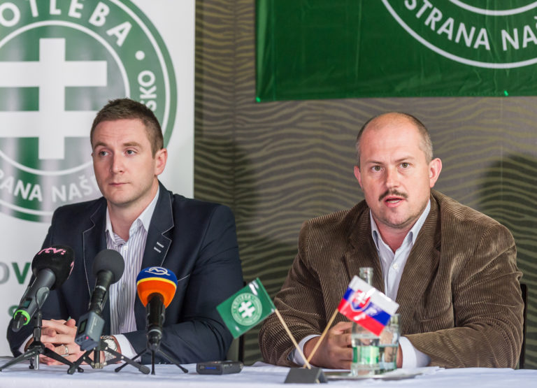 Milan Uhrík, Marian Kotleba, ĽSNS