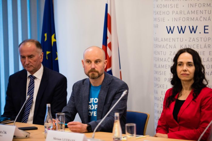 Eugen Jurzyca, Vladimír Bilčík, Miriam Lexmann