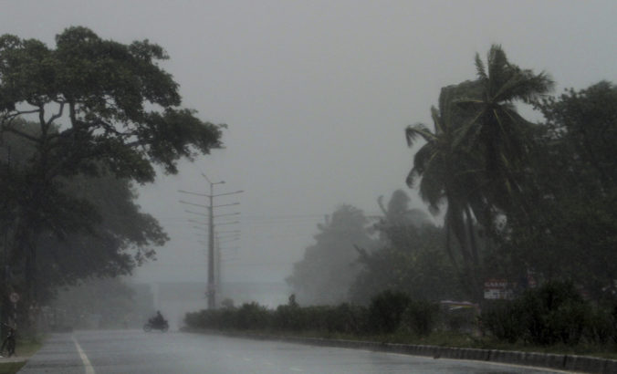 Cyklón Fani, India